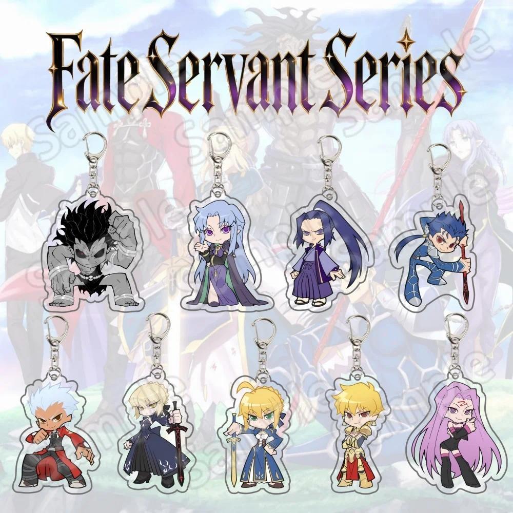 Anime Fate Stay Night FGO Saber Salter Gilgamesh Archer Lancer Rider Caster Assassin Berserker Chibi