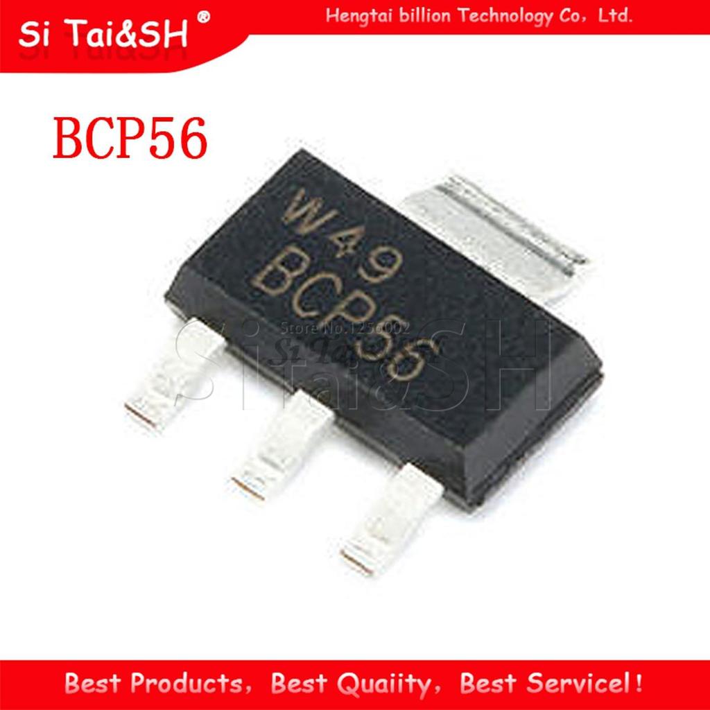 10 CÁI BCP56T1G SOT223 BCP56 SOT SMD