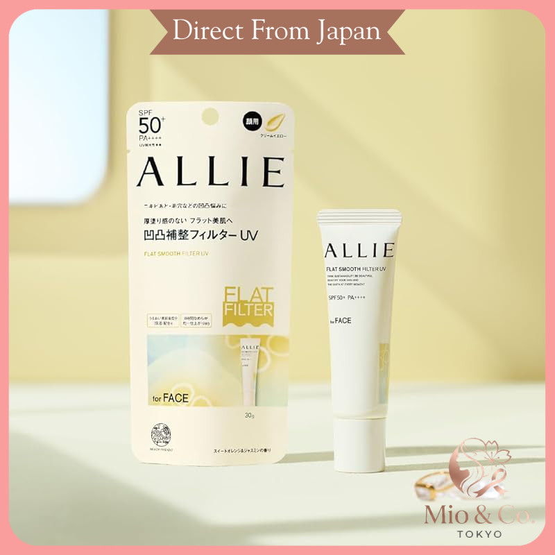 Allie Chrono Beauty Flat Smooth Filter UV - Achieve Flawless Skin Without Heaviness, Uneven Texture 