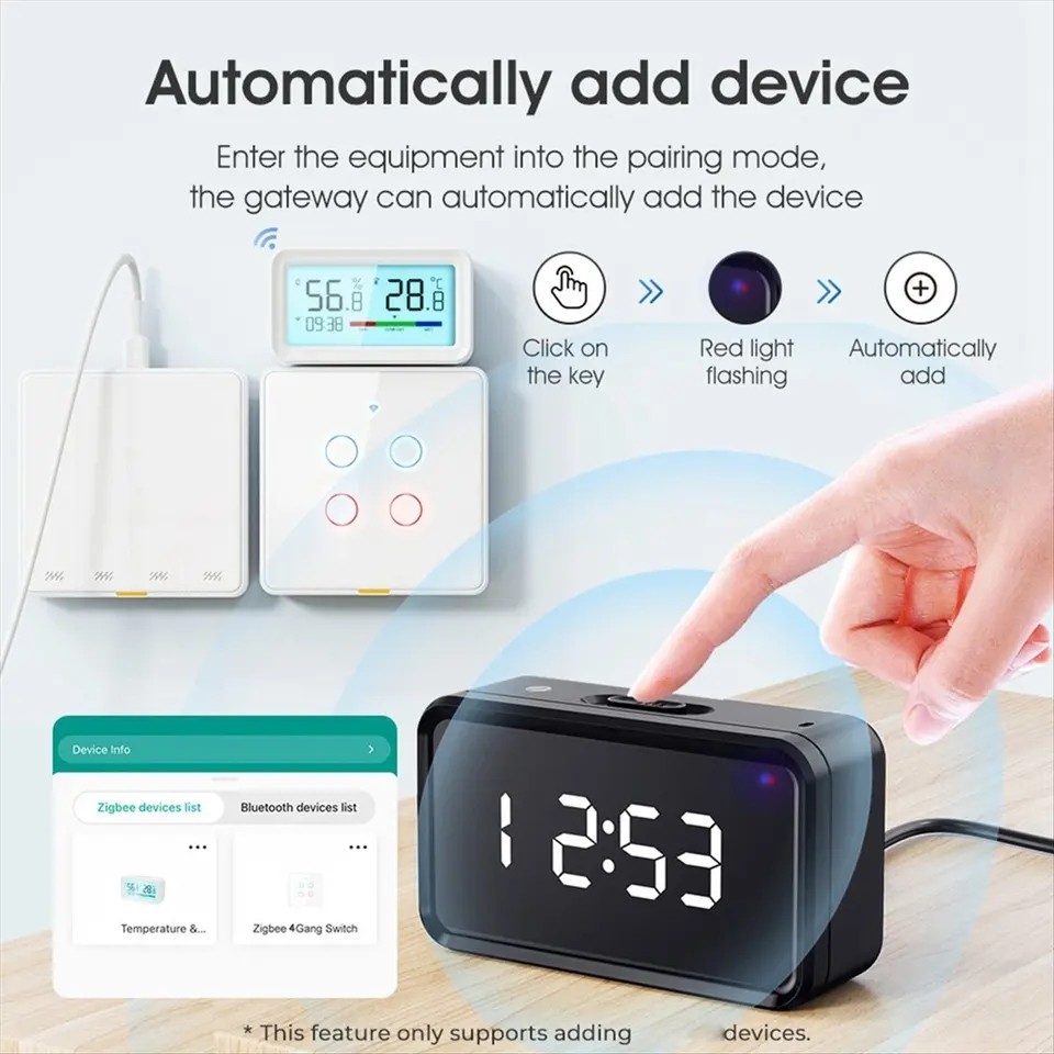 Bộ điều khiển trung tâm hồng ngoại TUYA S11 Wifi 2.4Ghz, IR 38Khz, RF (433 & 315Mhz)