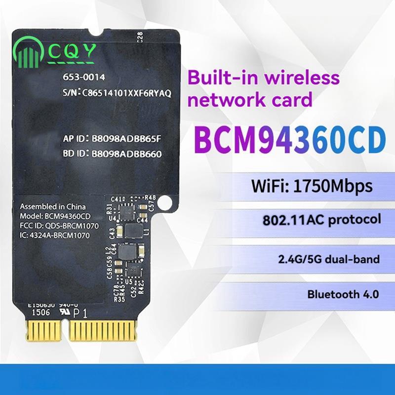 Dành Cho Hackintosh Tương Thích BCM94360CD Wifi Card Mạng 2.4G / 5G Dual-Band 1750Mbps BT4.0 Adapter