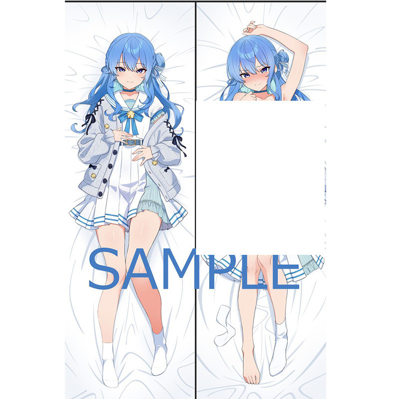 Hololive Hoshimachi Suisei Anime Dakimakura Nam Otaku Ôm Thân Gối Bao Ném Đệm