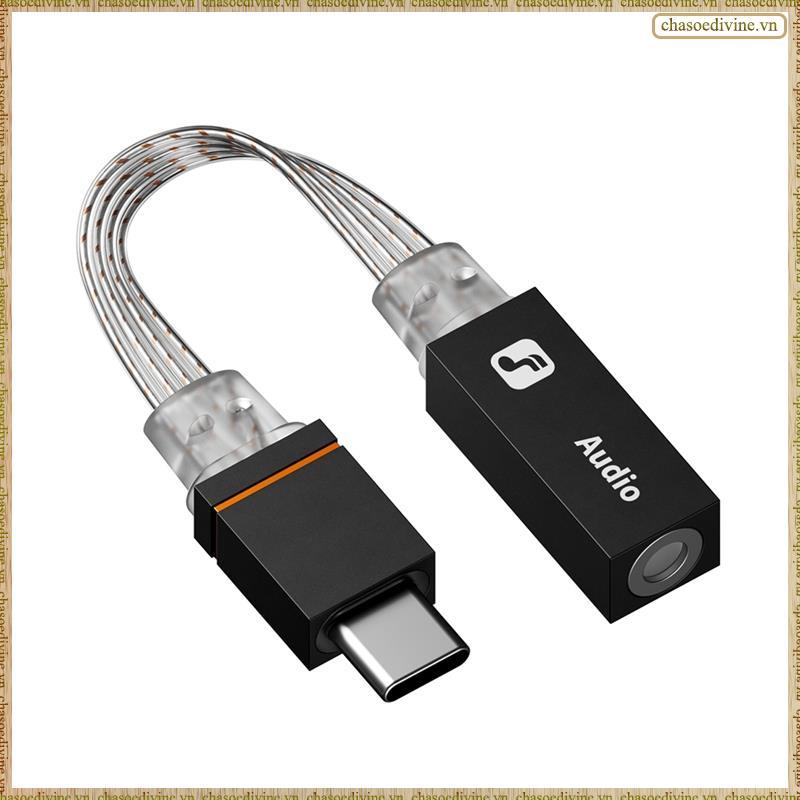 [K O G X] Bộ khuếch đại tai nghe USB D2 CX31993 Nhôm USB-C sang 3.5mm Hỗ trợ đầu vào MIC Chip CX3199