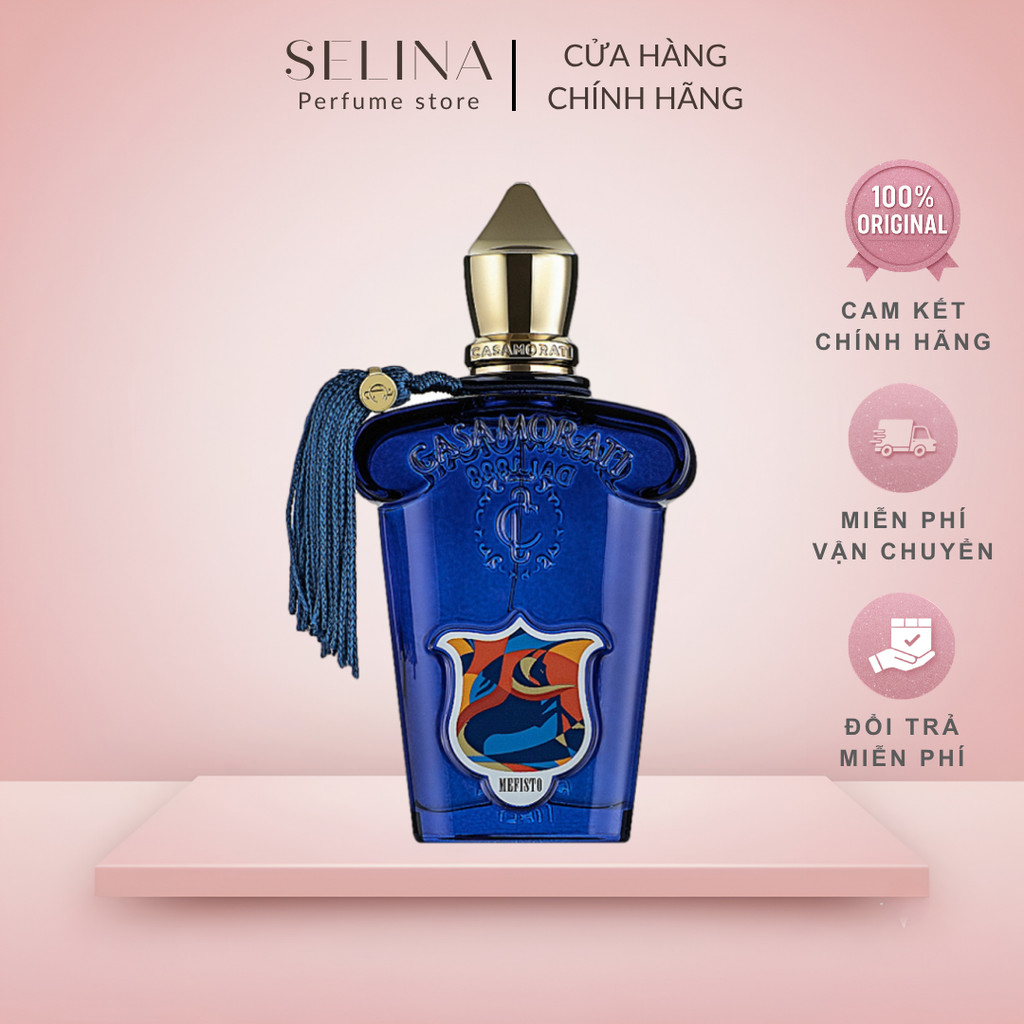 [Chính hãng] Nước hoa Unisex 100ml Xerjoff Casamorati Mefisto tươi mát, nam tính, lịch lãm