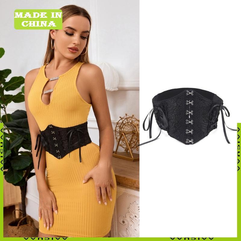 AA Woman Co Giãn Corset Với Dây Có Thể Điều Chỉnh Nâng Lên Underbust Corset Tiếp Liệu