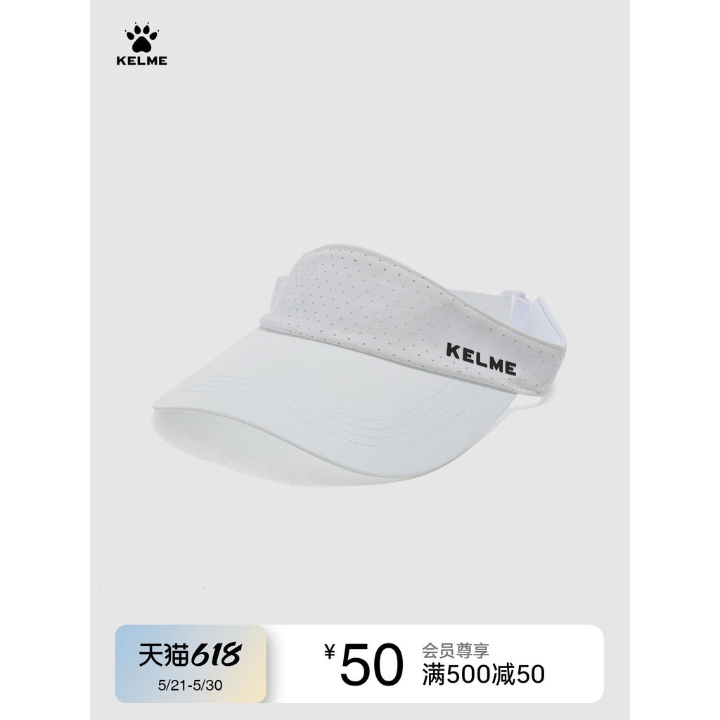 KELME KELME KELLE Top Hat Nam Nữ Chạy Marathon Tennis Thoáng Khí Hút Mồ Hôi Topless Che Nắng