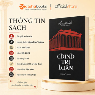 Sách - Chính Trị Luận - Aristotle - Omega Plus