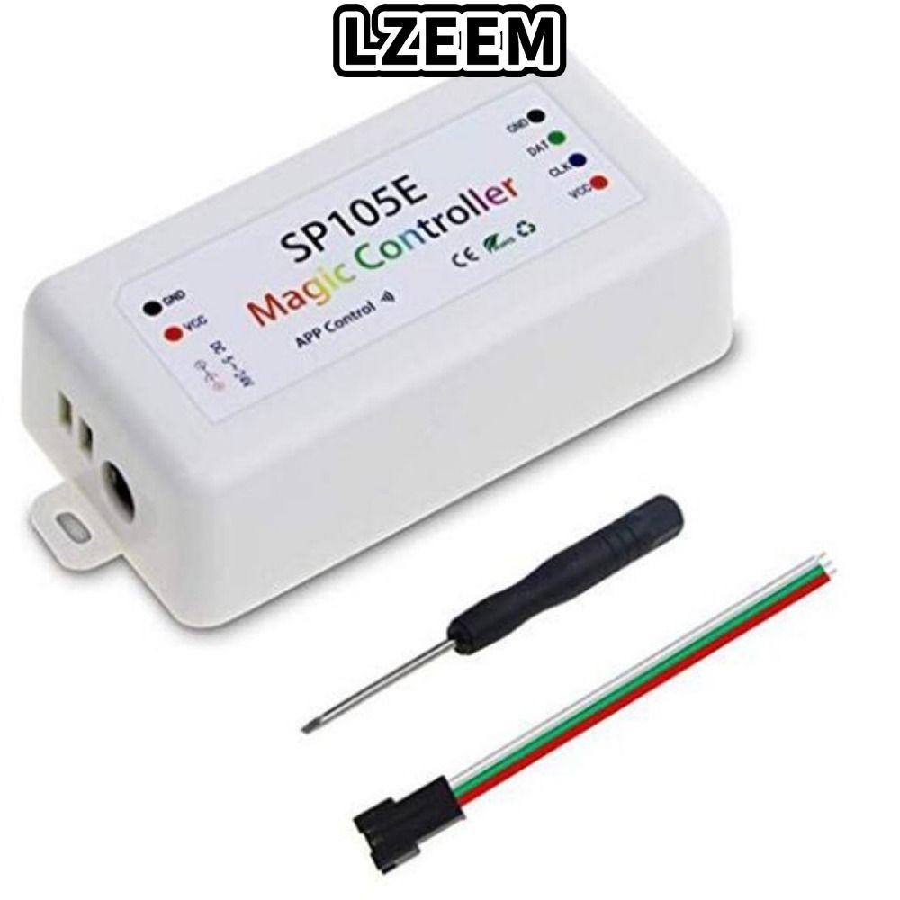 Bộ điều khiển dải pixel Led LZEEM, Bộ điều khiển đèn LED MIC tích hợp SP105E SP107E SP108E, Bộ điều 