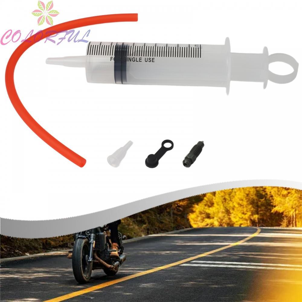 Brake Bleeder Vacuum Pump Kit Compatible with Most Motorcycle For Disc Brakes