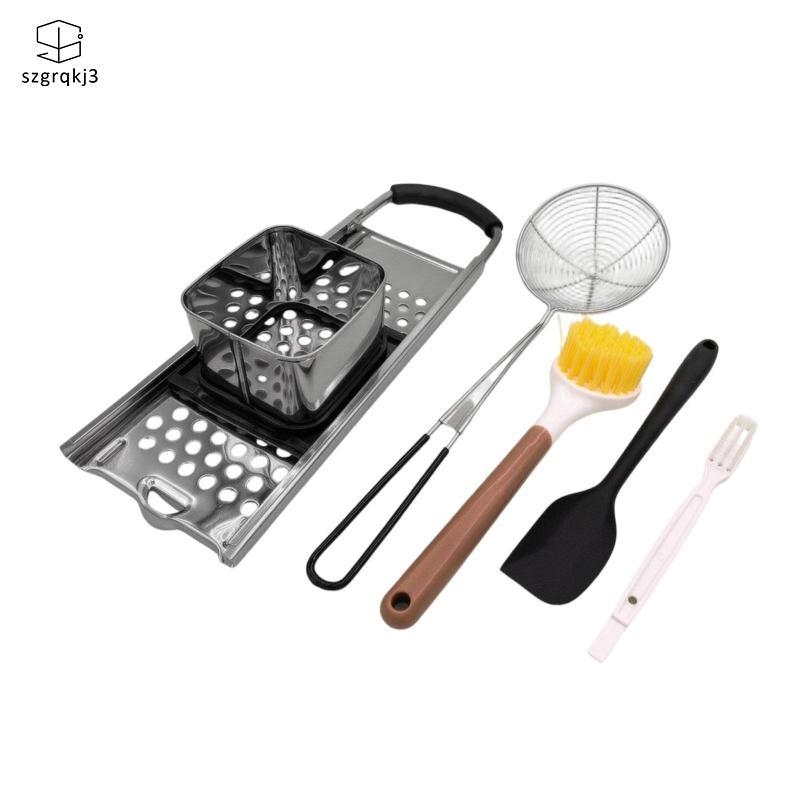 5 Miếng Gnocchi Maker Set Allcomplete Set Pasta Making Kit Bảng Gnocchi với Scraper Đồ dùng hoàn chỉ