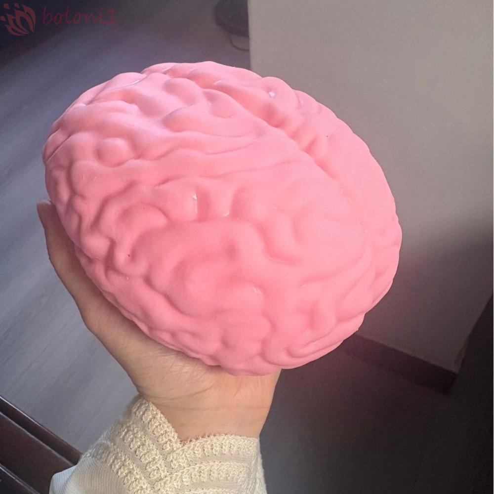[COD] Đồ chơi Fidget, Đồ chơi Squishy não có thể đúc mô phỏng, Mô hình não lớn TPR tăng chậm độc đáo