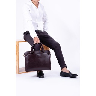 Cặp Công Sở Yuumy (Thời trang nữ đi làm cỡ lớn - Cặp da CAYM02) Bagsmart