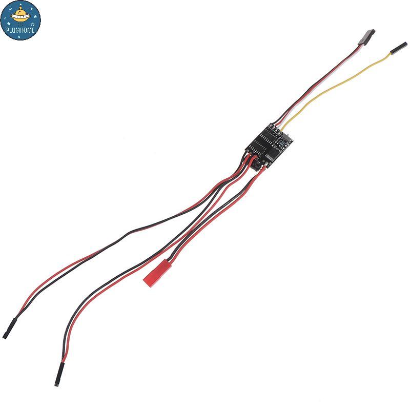 PLUMHOME Hai Chiều Hai Chiều Chải Esc 2s-3s Lipo 5a Esc Điều Khiển Tốc Độ Cho Mẫu Rc.