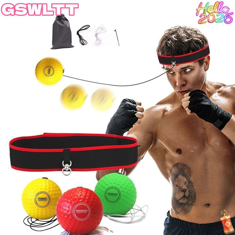 MKOFONU Speed Reflex Fight Ball Muay Tha Reflex Speed Training Phụ kiện phản hồi nhanh Tập thể dục H