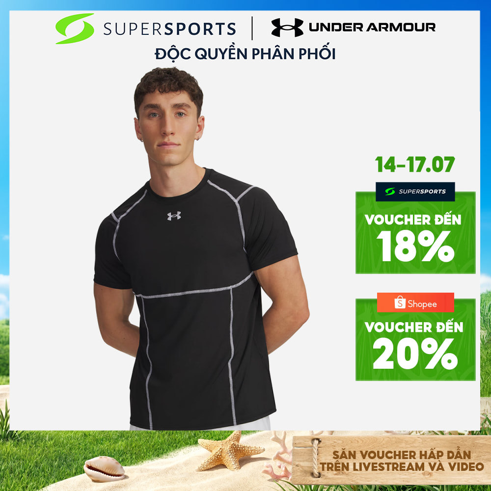 Áo Thun Nam Under Armour HeatGear®Elite Fitted - 6015379-009
