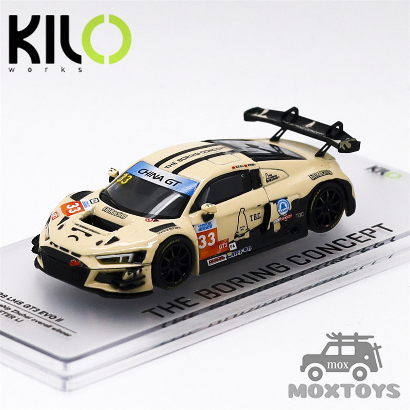 KILO 1: 64 R8 lms GT3 EVO II TBC Diecast Model Car