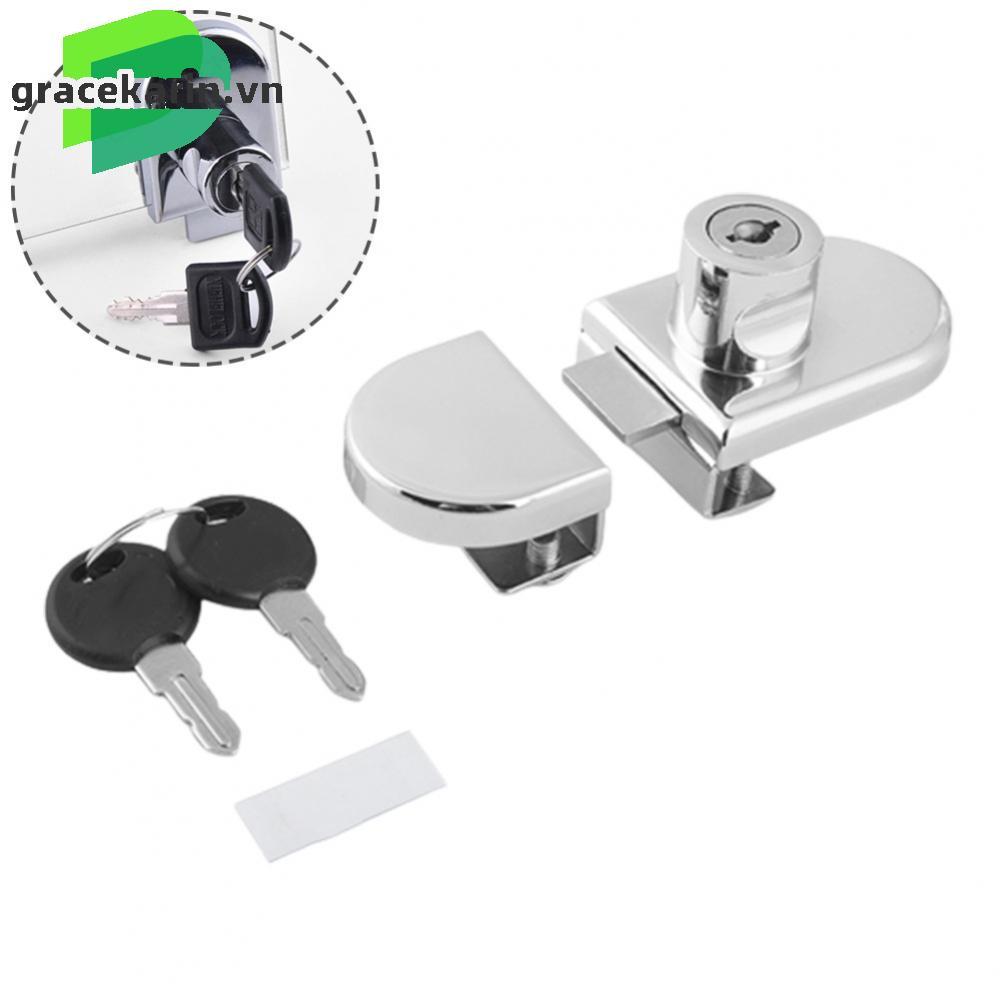 [GRCEKRIN-VN]Door Lock Zinc Alloy Double Door Improvement Keys For 5-8mm Thick Glass
