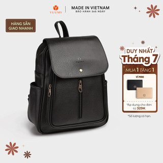 Balo yuumy (thời trang nữ basic đựng vừa a4 - balo da yba5)