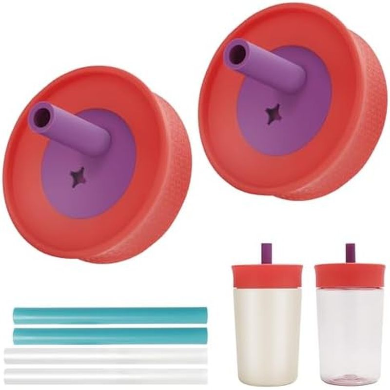 Replacement Lid for Owala Kids Insulation 15 Oz and 12 Oz, Spill Resistant Replacement Cap, Flexible
