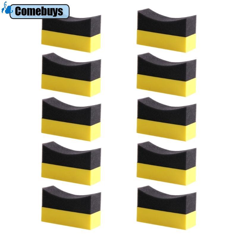 Com * Car Cares EVA Sponge Auto Wax Applicator Pad Car Detailing Hand Polishing Pad