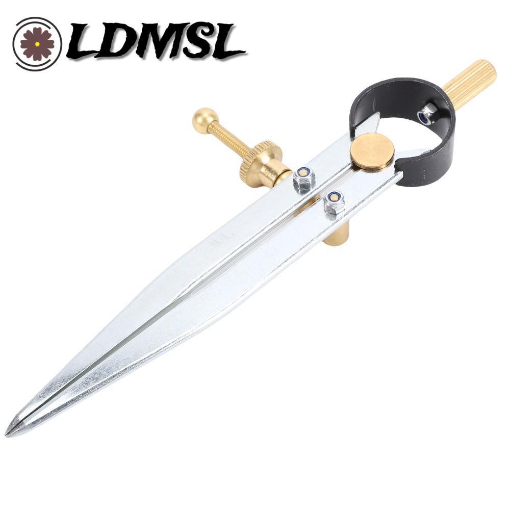 LDMSL Wing Divider Caliper, Thiết kế có thể khóa bằng đồng thau Fulcrum Spring Divider Caliper, Thép