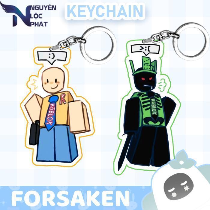 Ganci / Gantungan Kunci Akrilik ROBLOX FORSAKEN JOHN DOE & 1X1X1X1 - (1) JOHN DOE nlp
