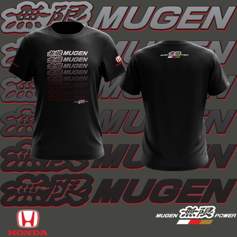 Áo thun Mugen Power / Áo thun sợi nhỏ / Áo thun đua xe
