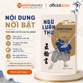 Sách - Ngũ Luân Thư - Binh pháp kinh điển của người Nhật - Miyamoto Musashi (Omega Plus)