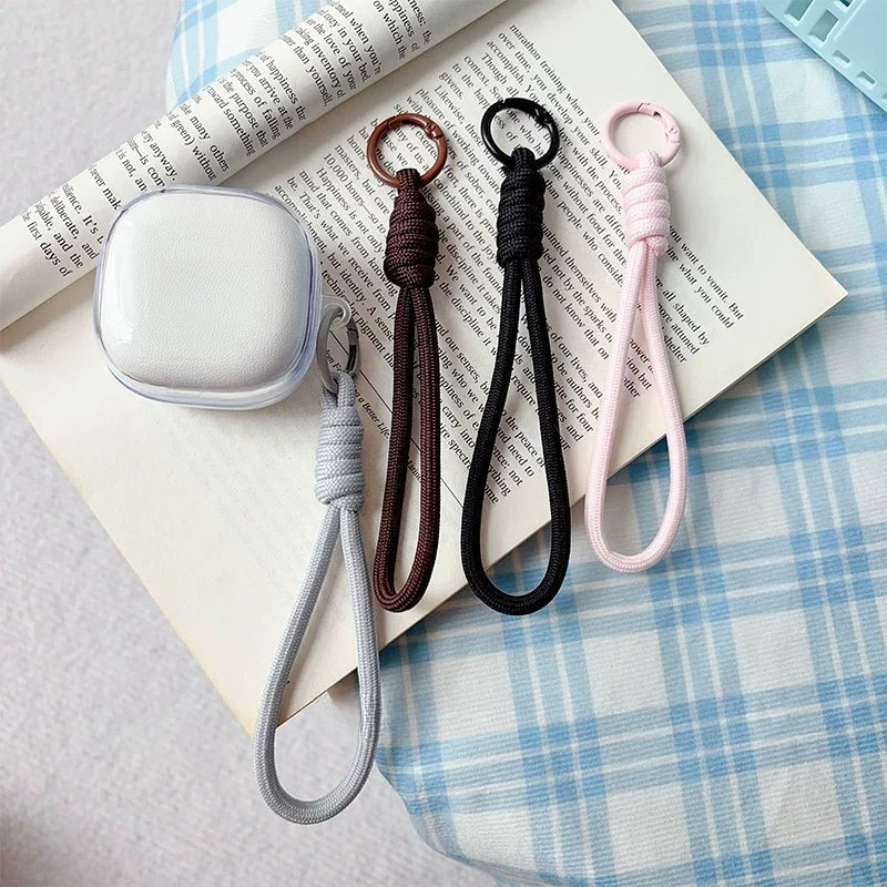 Compatible with Anker Soundcore R50i NC Case Cute Clear TPU Soft Case with Lanyard Suitable for Soun