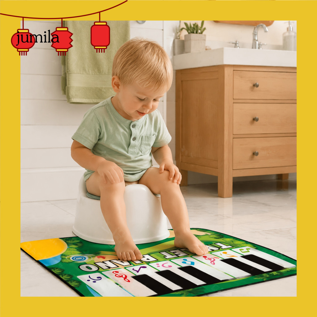 [JU] Thảm âm nhạc sàn Thảm âm nhạc nhà vệ sinh Piano vệ sinh chống trượt chống thấm nước với bàn phí