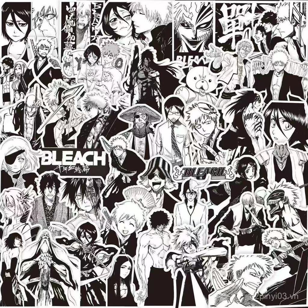 60 Tờ Thần Chết c Dán Kurosaki Ichigo Ichigo Orihime Orihime Deadwood Lucia Đen Trắng Nhật Bản Truyệ