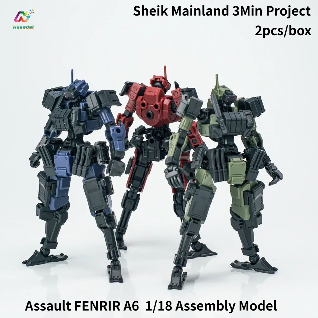 Assault FENRIR A6 1 / 18 Mô hình lắp ráp Sheik Mainland 3Min Project Mới POK Tay khớp nối Ba cấu hìn