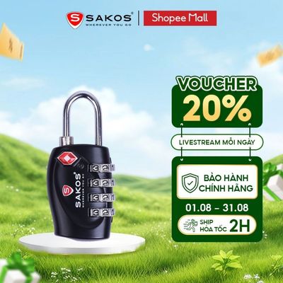Ổ Khóa Hành Lý TSA SAKOS YLA008 Bảo Mật Cao An Toàn