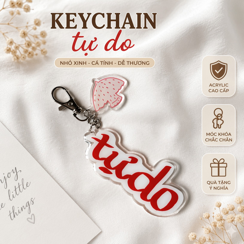 Keychain 'tự do' nlp shop