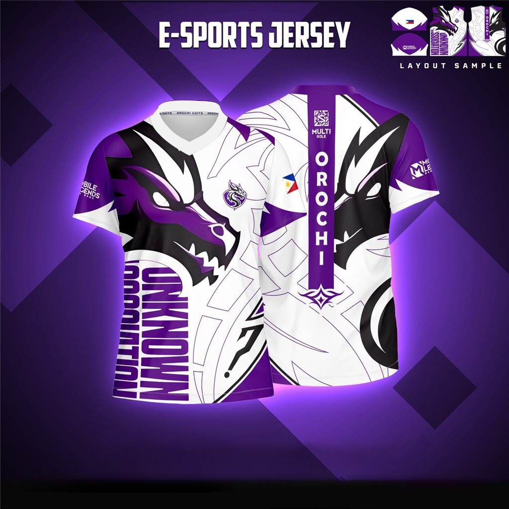 2026 MIỄN PHÍ CUSTOMIZATION Jersey TRÒ CHƠI DI ĐỘNG LEGENDS ML CODA ESPORT GANG Miễn phí TÙY CHỈNH V