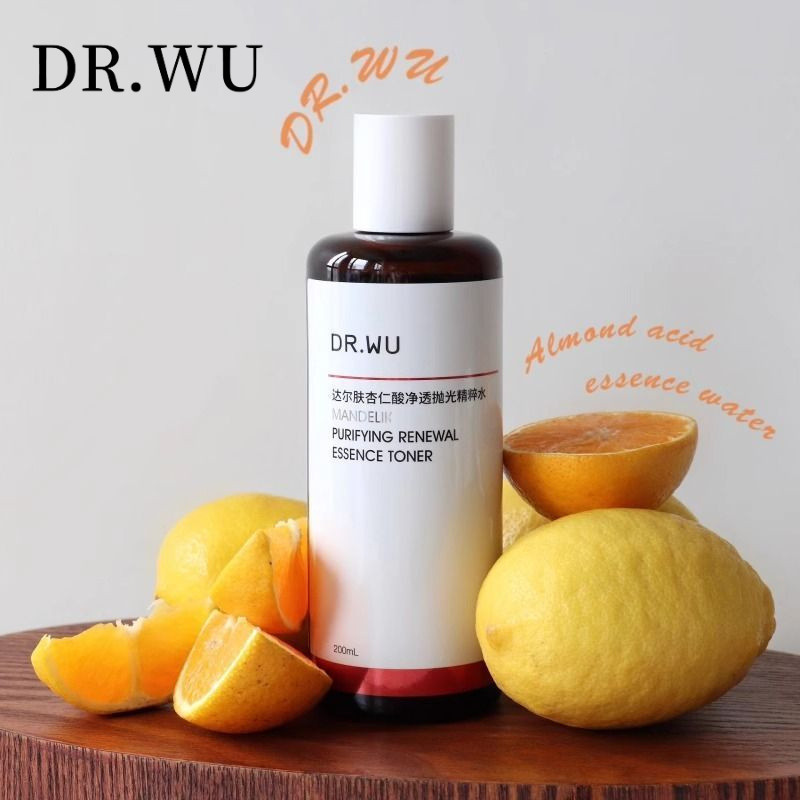 DR.WU Mandelic Acid Acne Solution Serum Control Oil Fade Acne Scars Clear Clogged Pores For Oily Acn
