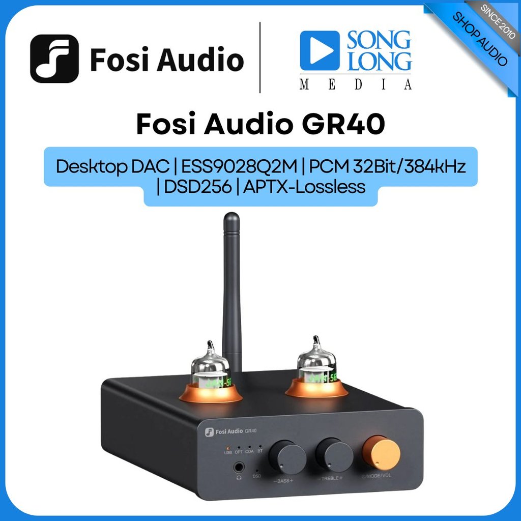 Fosi Audio GR40 - Hàng Chính Hãng - Songlongmedia