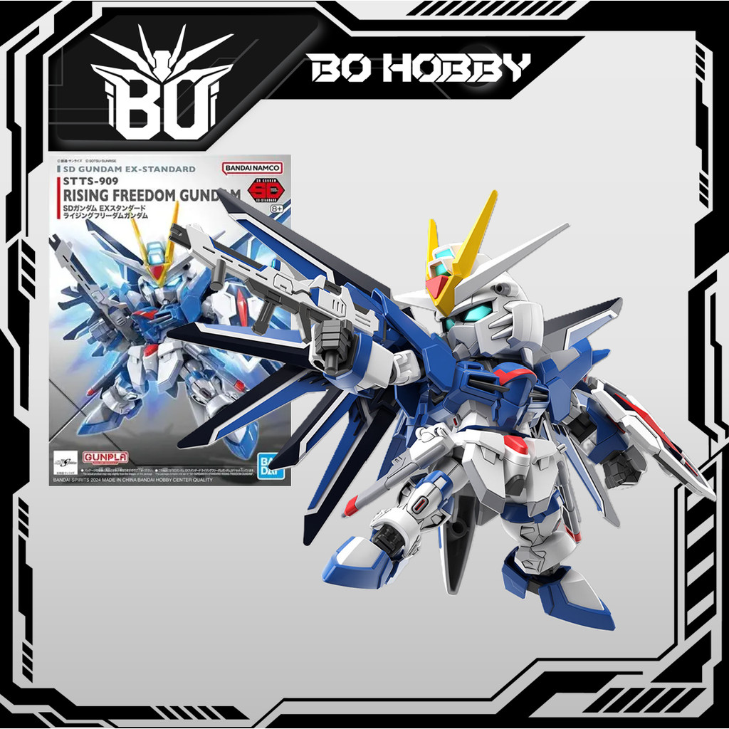 SD GUNDAM EX-STANDARD STANDARD STTS-909 RISING FREEDOM GUNDAM