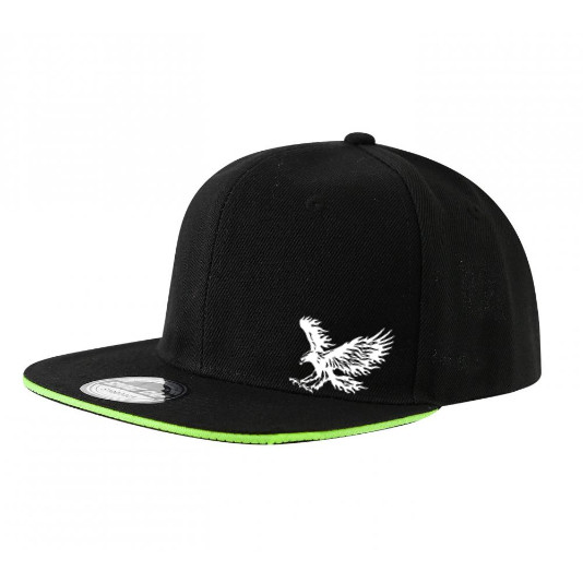 Eagle Graphic Snapback Cap Unisex Flying Eagle Print Flat Vành Hip Hop Mũ chống nắng thông thường