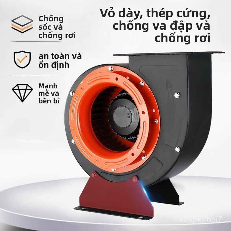Quạt hút ly tâm CF 220V/380V quạt sên hút khói nhà bếp công nghiệp công suất lớn độ bền cao bán chạy