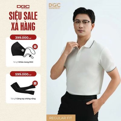 Áo Polo Nam Ngắn Tay DGC Dáng Trẻ Trung, Chất Vải Thoáng Mát - SAPBE98M