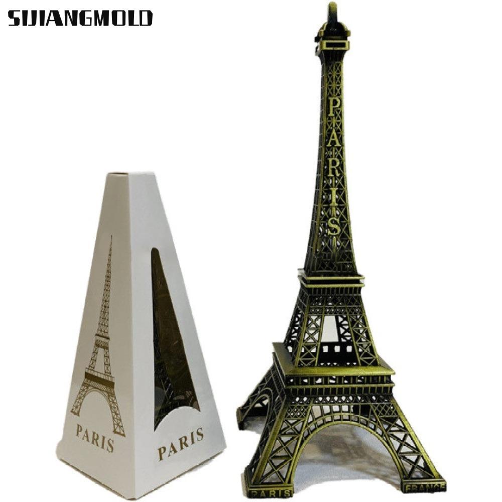 Tượng tháp Eiffel SIJIANGMOLD, Mô hình tháp Eiffel kim loại thiết kế tinh tế, 7 kích cỡ bằng đồng có
