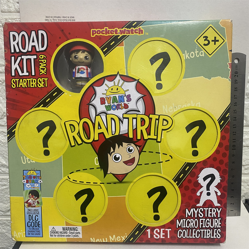 Hàng có sẵn chính hãng Mỹ RYAN 'S WORLD RYAN Ryan 's WORLD Mystery Box Đồ chơi trang trí búp bê