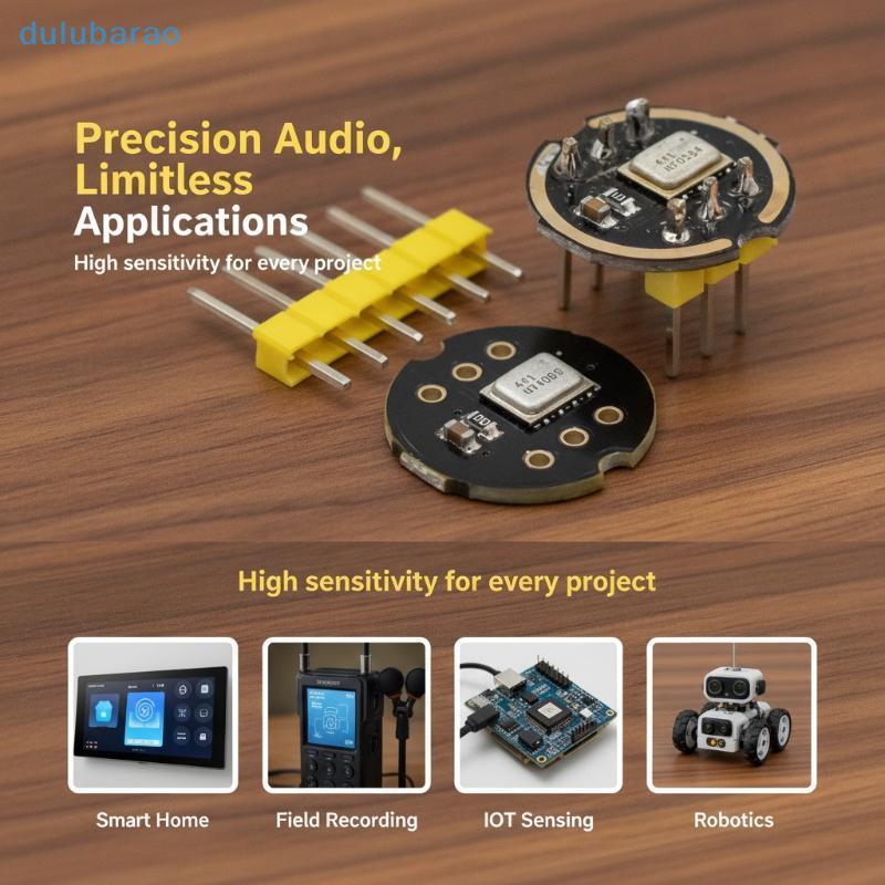 [DUL] Mô-đun micrô MEMS đa hướng INMP441 I2S cho ESP32 AO