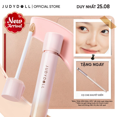 Kem Che Khuyết Điểm JUDYDOLL Liquid Concealer Che phủ tốt Che quầng thâm Không mốc Không đọng rãnh nhăn Lâu Trôi 3,2g
