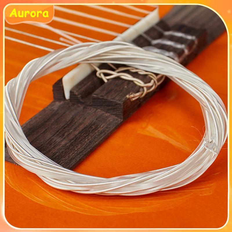 Cod 6pcs Guitar Strings Nylon bạc Strings Set đối với cổ điển guitar cổ điển