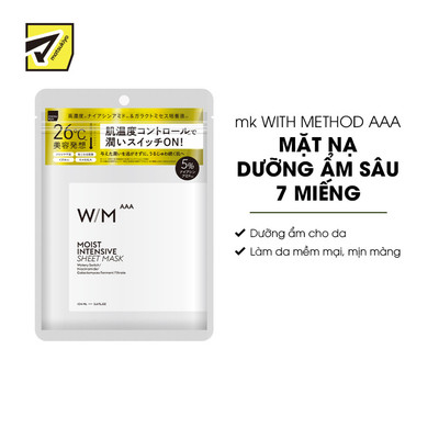 Mặt Nạ Dưỡng Ẩm Sâu MK With Method AAA 7 Miếng Làm Da Mềm Mại Mịn Màng