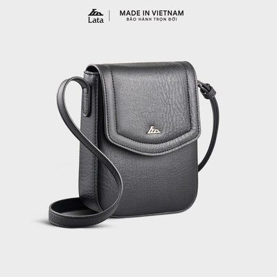 Túi Lata (Thời trang nữ viền chỉ nắp gập - Túi đeo chéo HN131)