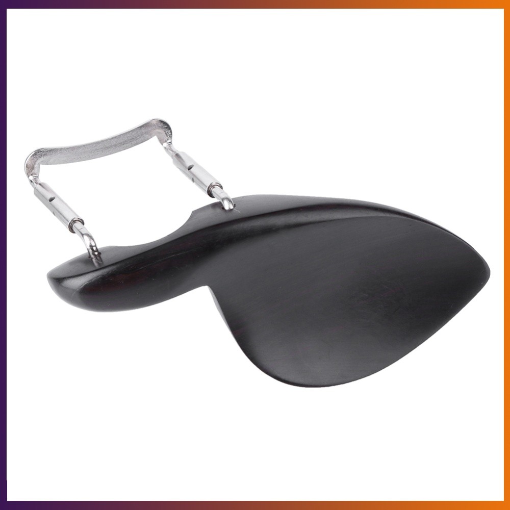 Exquisiteshop❈ Violin Chin Rest with Screw Black Violin Chinrest Violin Chin Holder 3 / 4 4 / 4 Phụ 
