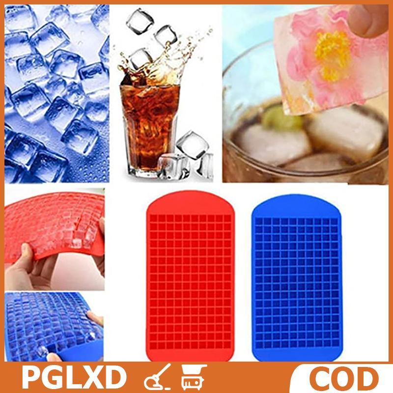 Silicone mini ICE CUBE khay nhỏ Ice Cube Khuôn Silicone Ice Cube Maker có thể gập lại Ice Cube khay 